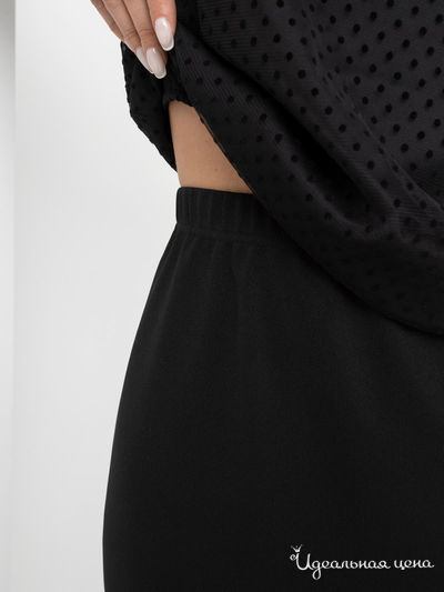 Комплект с юбкой Секрет красоты (2 в 1, с ремешком), цвет черный