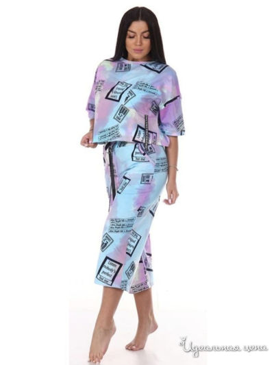 Комплект домашней одежды А-Дина, цвет мультиколор