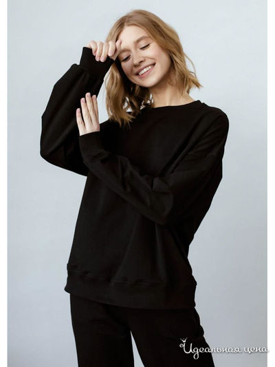 Комплект домашней одежды D_LINA, цвет черный