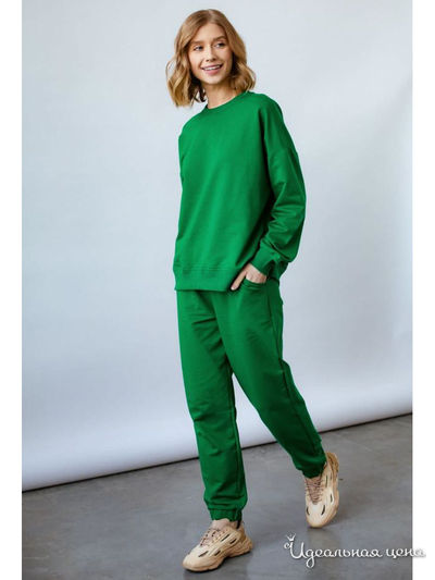 Комплект домашней одежды D_LINA, цвет зеленый