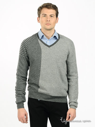 Пуловер Moschino, цвет цвет светло-серый