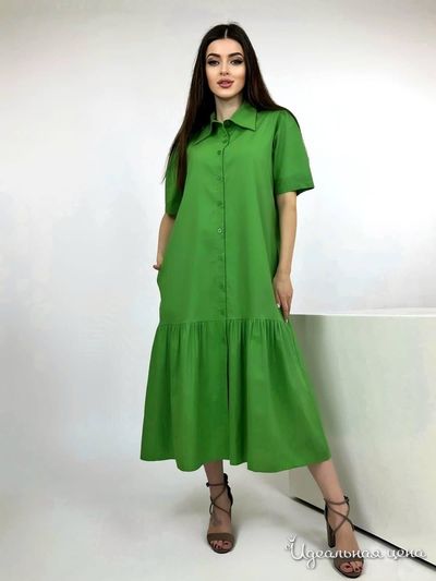 Платье Mario Enzo,цвет зеленый