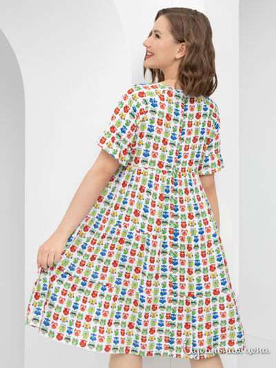 Платье Воздушные тренды (креатив), цвет разноцветный