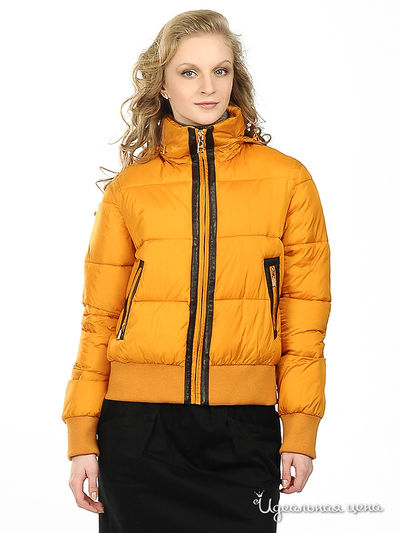 Куртка Moschino, цвет цвет желтый