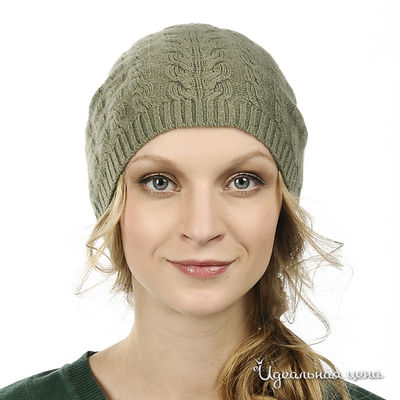 шапка Silkwool, цвет цвет зеленый