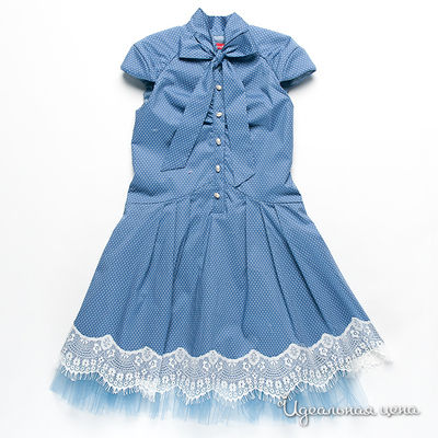 Платье Timole, цвет голубой, для девочки