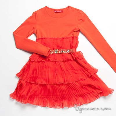 Платье Timole, цвет оранжевый, для девочки