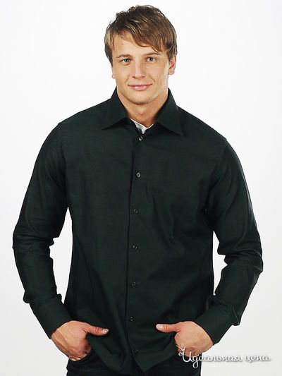 Рубашка Blend&amp;Joop мужская, цвет зеленый