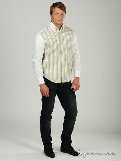 Рубашка Blend&amp;Joop мужская, цвет салатовый