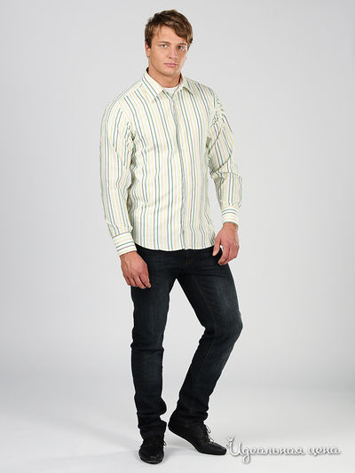 Рубашка Blend&amp;Joop мужская, цвет зеленый / салатовый