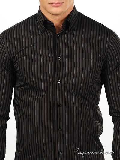 Рубашка Blend&amp;Joop мужская, цвет черный / коричневый