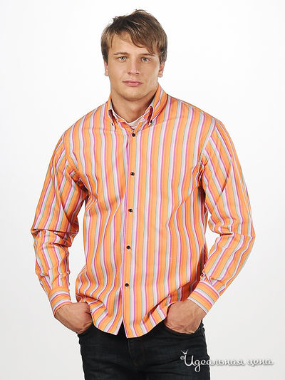 Рубашка Blend&amp;Joop мужская, цвет оранжевый