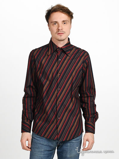 Рубашка Blend&Joop, цвет цвет коричневый / красный