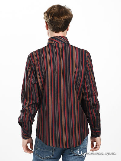 Рубашка Blend&amp;Joop мужская, цвет коричневый / красный
