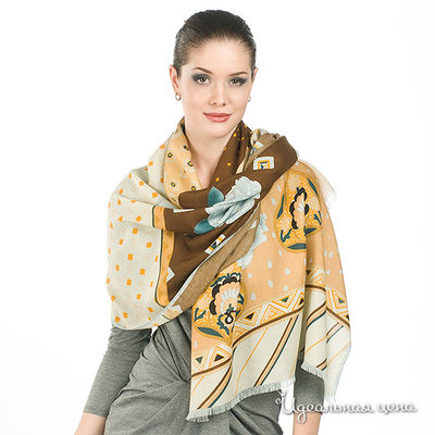 Шарф Laura Biagiotti шарфы, цвет цвет песочный