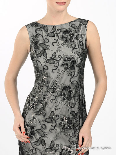 Платье Adzhedo женское, цвет черный / серый