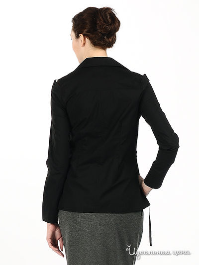Блуза Mono collection женская, цвет черный