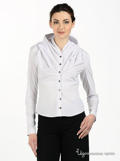 Блуза Mono collection женская, цвет белый