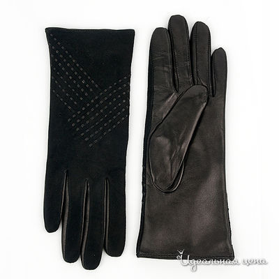 перчатки Eleganzza женские, цвет черный