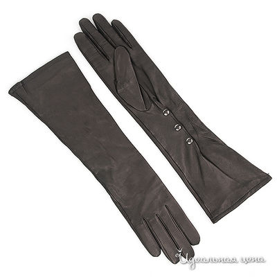 Перчатки Eleganzza женские, цвет темно-серый