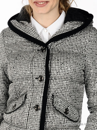 Куртка CORONA женская, цвет черный / белый