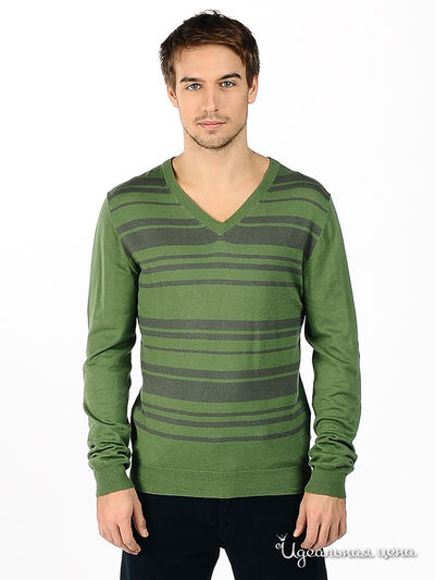 Пуловер Diesel, цвет цвет серый / зеленый