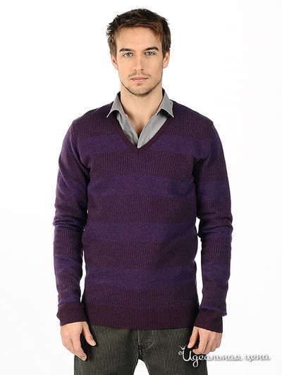 Пуловер Diesel, цвет цвет фиолетовый / коричневый