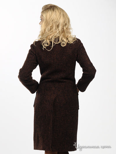Пальто Viquious женское, цвет коричневый