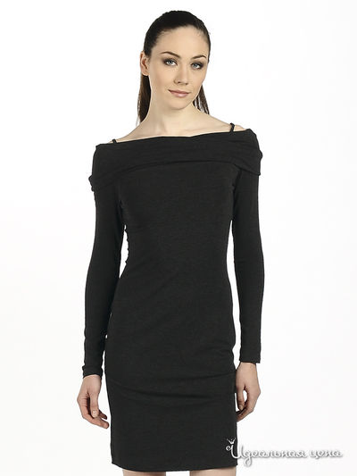 Платье Moschino MS женское, цвет серый