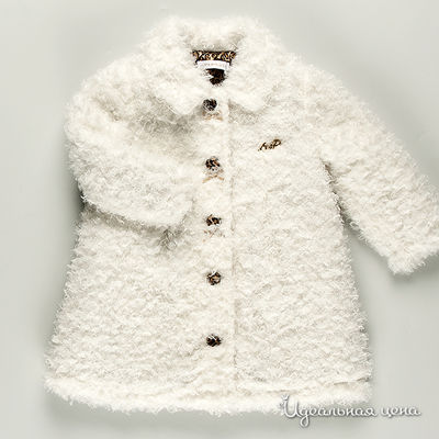 Пальто Les petit Parrotines, цвет цвет белый