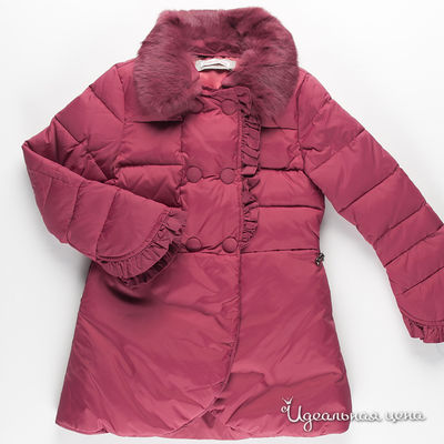 Пальто Fracomina mini, цвет цвет темная фуксия