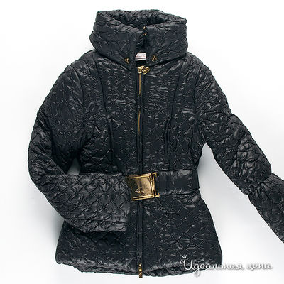 Куртка Fracomina mini, цвет цвет черный