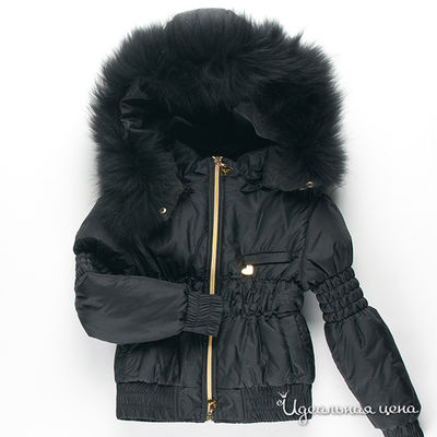 Куртка Fracomina mini, цвет цвет черный