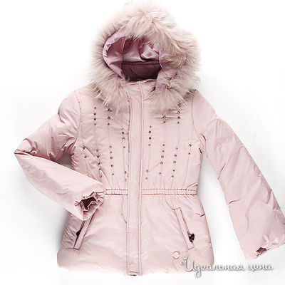 Куртка Fracomina mini, цвет цвет розовый