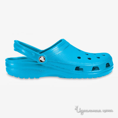 Сабо Crocs, цвет ярко-голубой