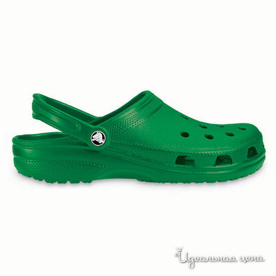 Сабо Crocs, цвет зеленый