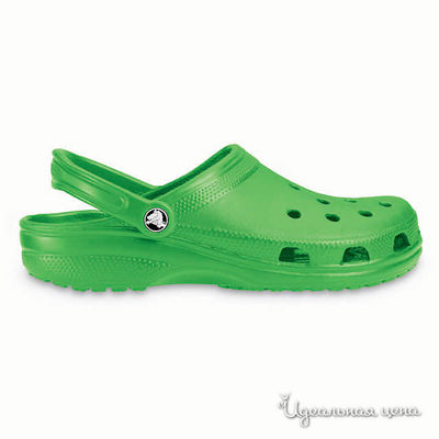 Сабо Crocs, цвет зеленый