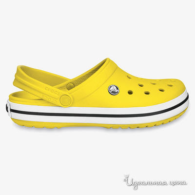 Сабо Crocs, цвет цвет желтый / белый