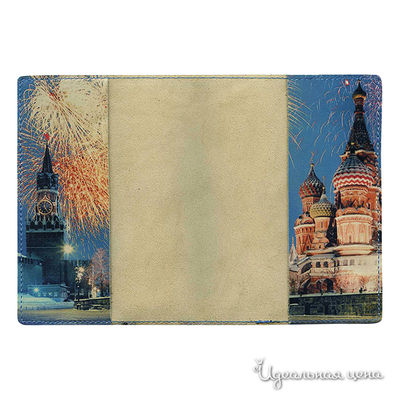 Обложка для паспорта COOL COVER &quot;Москва ночная&quot;
