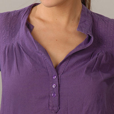 Блузка HNCI158A;  фиолетовый