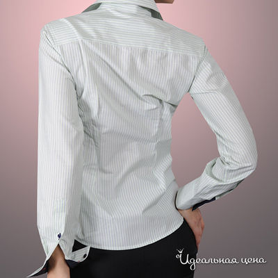Рубашка Alonzo Corrado женская, цвет бледно-зеленый