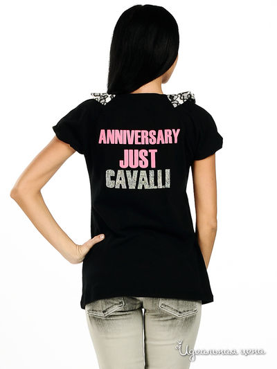 Футболка Galliano&amp;Cavali женская, цвет черный