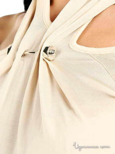 Блузка Galliano&amp;Cavali женская, цвет бежевый