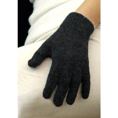 Перчатки Royal Angora, цвет цвет черный / серый