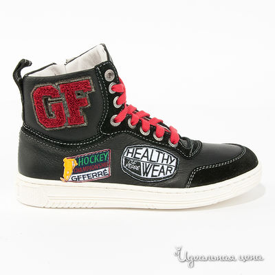 Ботинки GF Ferre kids для мальчика, цвет черный