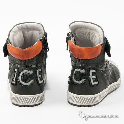 Ботинки Ice Ice для мальчика, цвет черный