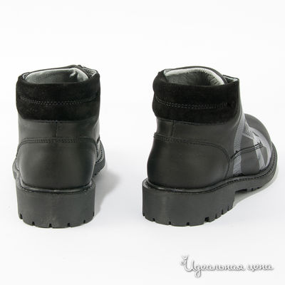 Ботинки Moschino kids для девочки, цвет черный