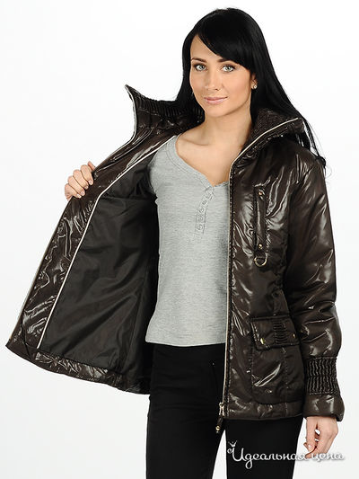 Куртка Angellik женская, цвет коричневый