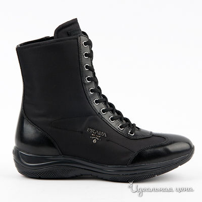 Ботинки Prada, Richmond, Dsquared женские, цвет черный