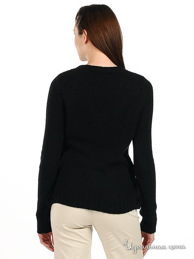 Пуловер Ferre, Trussardi, Armani женский, цвет черный